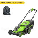 Газонокосилка аккумуляторная GreenWorks GD40LM411 (без аккумулятора и зарядного устройства) в Самаре