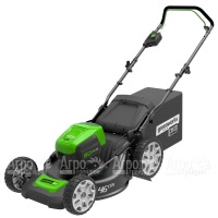 Газонокосилка аккумуляторная GreenWorks GD80LM46 (без аккумулятора и зарядного устройства) в Самаре