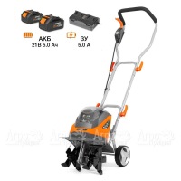Культиватор аккумуляторный Daewoo DAT 3042Li SET в Самаре