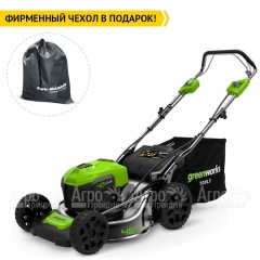 Газонокосилка аккумуляторная GreenWorks GD40LM46SP (без батареи и зарядного устройства) в Самаре