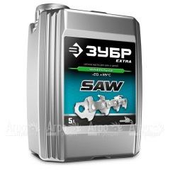 Масло минеральное Зубр Extra 5 л для смазки цепей в Самаре