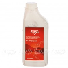 Масло полусинтетическое Elitech 2004.000100 1 л для смазки цепей в Самаре