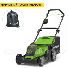 Газонокосилка аккумуляторная GreenWorks G24X2LM41 (без аккумулятора и зарядного устройства) в Самаре