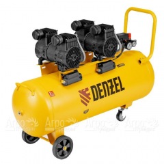 Компрессор поршневой безмасляный Denzel DLP-3000/100 в Самаре
