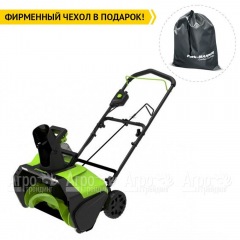 Снегоуборщик аккумуляторный GreenWorks G40ST40 (без аккумулятора и зарядного устройства) в Самаре