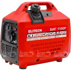 Бензогенератор инверторный Elitech БИГ 1100Р 1 кВт в Самаре