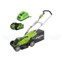 Газонокосилка аккумуляторная GreenWorks G-Max G40LM35K2 40V 35 см в Самаре