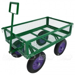 Тележка Sadovodcart Садовод четырехколесная с откидными бортами в Самаре