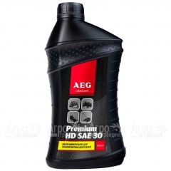 Масло AEG Premium HD SAE 30 API SJ/CF 0.6 л для 4-х тактных двигателей в Самаре