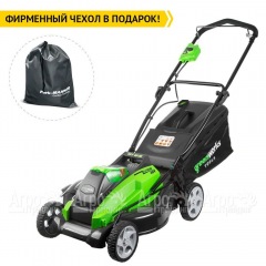 Газонокосилка аккумуляторная GreenWorks G40LM45K3 в Самаре