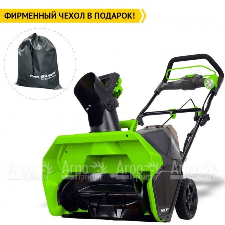 Снегоуборщик аккумуляторный GreenWorks GD40SB в Самаре