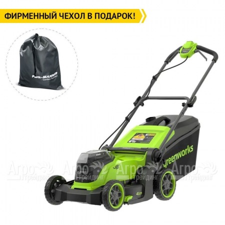 Газонокосилка аккумуляторная GreenWorks GD24X2LM411 (без аккумулятора и зарядного устройства) в Самаре