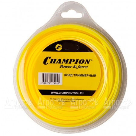 Корд триммерный Champion Star 1.3мм, 15м (звезда) в Самаре