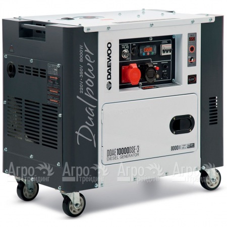 Дизельгенератор Daewoo DDAE 10000DSE-3 DUAL POWER 220=380 7.2 кВт в Самаре