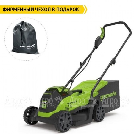 Газонокосилка аккумуляторная GreenWorks GD24LM33K4  в Самаре