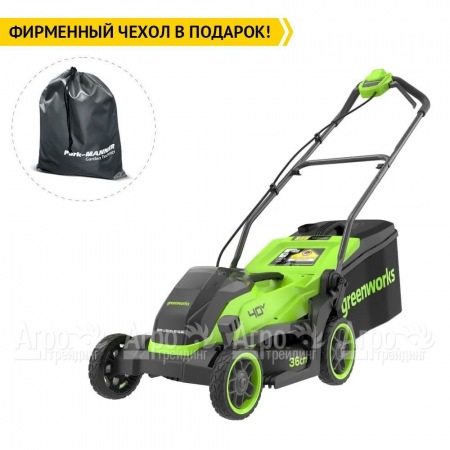 Газонокосилка аккумуляторная GreenWorks GD40LM361 4 Ач в Самаре