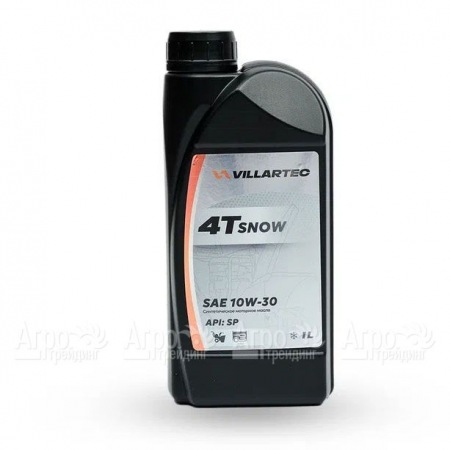 Масло моторное зимнее Villartec 4T Snow SAE 10W-30, 1 л для 4-х тактных двигателей в Самаре