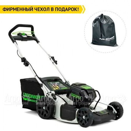 Газонокосилка аккумуляторная GreenWorks GC82LM51K5  в Самаре