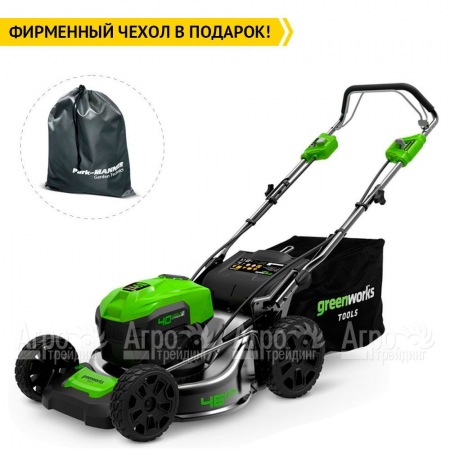 Газонокосилка аккумуляторная GreenWorks GD40LM46SPK6 в Самаре