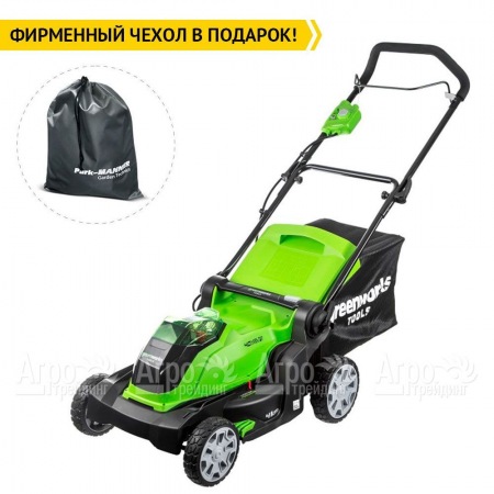 Газонокосилка аккумуляторная GreenWorks G40LM41K6  в Самаре