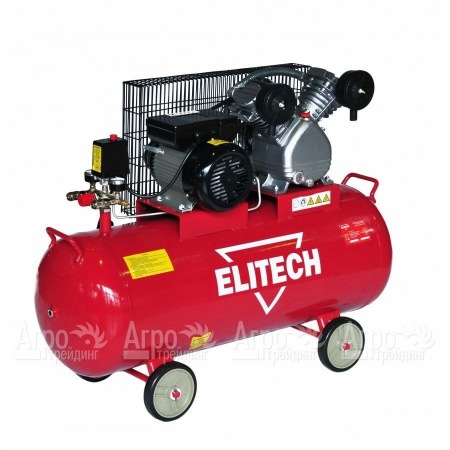 Компрессор поршневой масляный Elitech КПР 100/400/2.2 (E0504.001.00) в Самаре