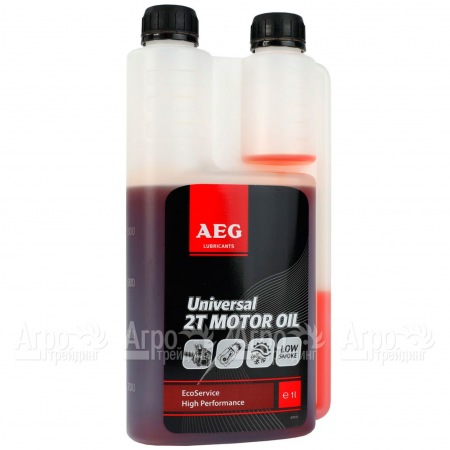 Масло минеральное Universal AEG 2T Motor Motor Oil API TC 1 л для 2-х тактных двигателей в Самаре