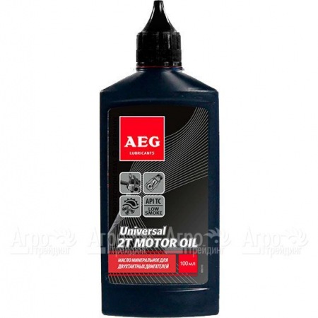 Масло AEG Semi Synthetic 2T Motor Oil API TC п/с 100 мл для 2-х тактных двигателей в Самаре