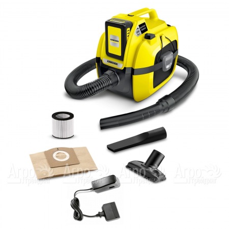 Хозяйственный пылесос Karcher WD 1 Compact Battery Set в Самаре