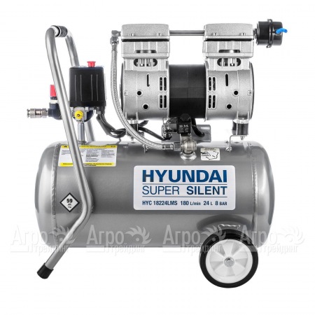 Компрессор поршневой безмасляный Hyundai HYC 18224LMS  в Самаре