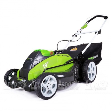 Газонокосилка аккумуляторная GreenWorks G-Max G40LM45 40V 45 см (без батареи и зарядного устройства) в Самаре