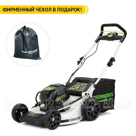 Газонокосилка аккумуляторная GreenWorks GC82LM51SP2 (без аккумулятора и зарядного устройства) в Самаре