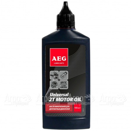 Масло минеральное AEG Universal 2T Motor Oil API TC 100 мл для 2-х тактных двигателей в Самаре