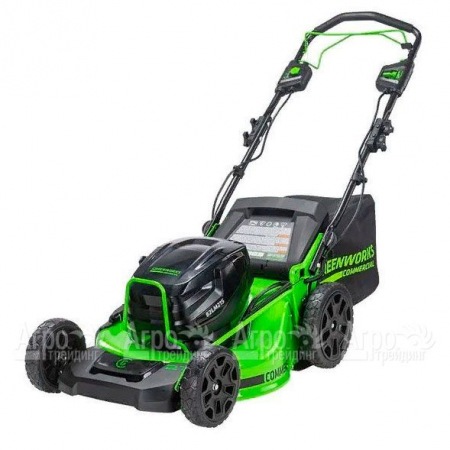 Газонокосилка аккумуляторная GreenWorks GC82HPLM51 (без аккумулятора и зарядного устройства)  в Самаре