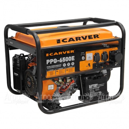 Бензогенератор Carver PPG-6500E 5 кВт  в Самаре