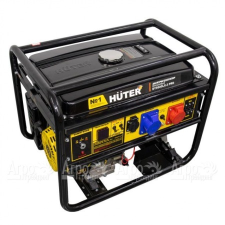 Бензогенератор Huter DY9500LX-3 Pro 7.8 кВт в Самаре