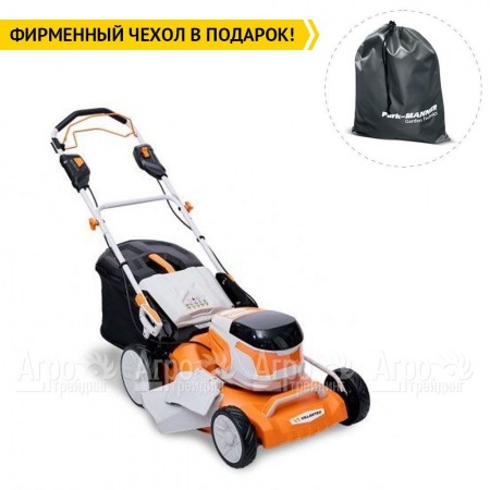 Газонокосилка аккумуляторная Villartec MA4046T SET AM402 + AC402  в Самаре