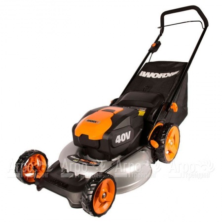 Газонокосилка аккумуляторная Worx WG751E  в Самаре