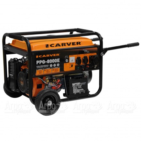 Бензогенератор Carver PPG-8000E 6 кВт в Самаре