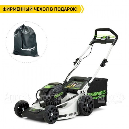 Газонокосилка аккумуляторная GreenWorks GC82LM51SP2K2  в Самаре