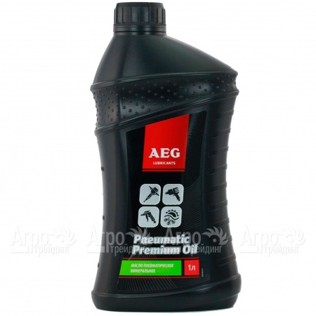 Масло пневматическое минеральное AEG Pneumatic oil 1 л для компрессоров  в Самаре