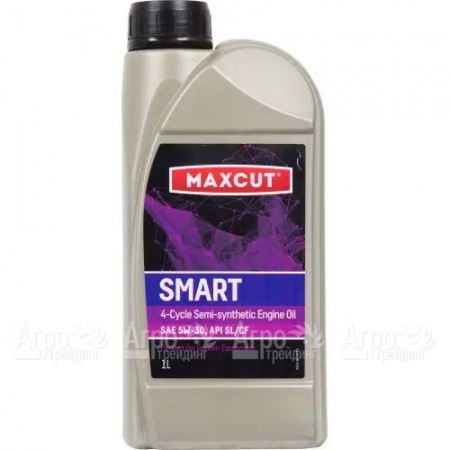 Масло MaxCUT Smart 4T Semi-Synthetic, 1 л для 4-х тактных двигателей в Самаре