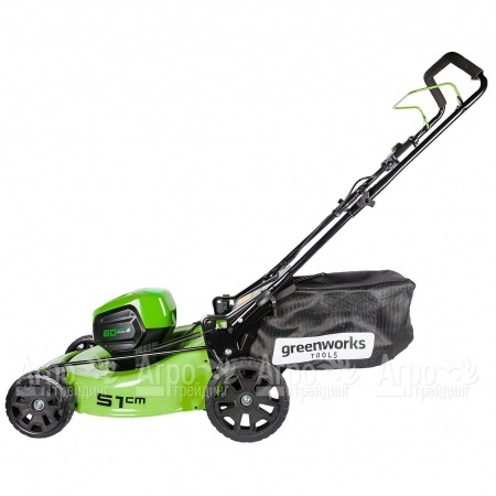 Газонокосилка аккумуляторная GreenWorks GD60LM51HPK4 в Самаре