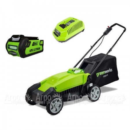 Газонокосилка аккумуляторная GreenWorks G40LM35K6  в Самаре