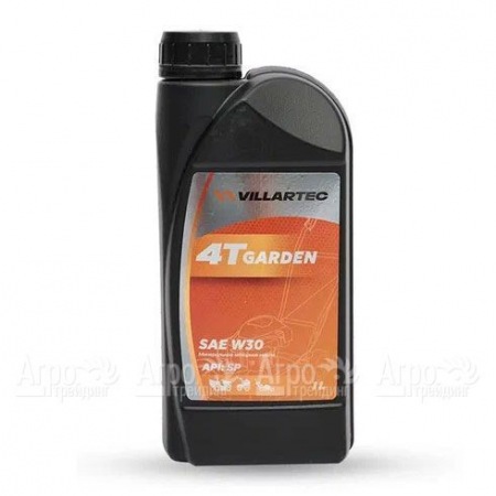 Масло моторное летнее Villartec 5098410000 4T Garden SAE W-30, 1 л для 4-х тактных двигателей в Самаре