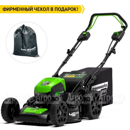 Газонокосилка аккумуляторная GreenWorks GD80LM46SPK4 в Самаре