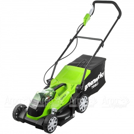 Газонокосилка аккумуляторная GreenWorks G-Max G40LM35 40V 35 см (без батареи и зарядного устройства)  в Самаре