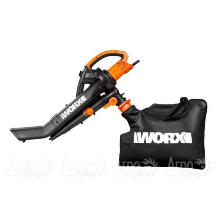 Воздуходувка-пылесос электрический Worx WG505E  в Самаре