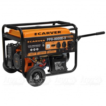 Бензогенератор Carver PPG-8000E-3 2 кВт в Самаре