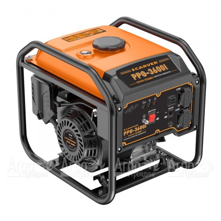 Бензогенератор инверторный Carver PPG-3600I 2.8 кВт в Самаре