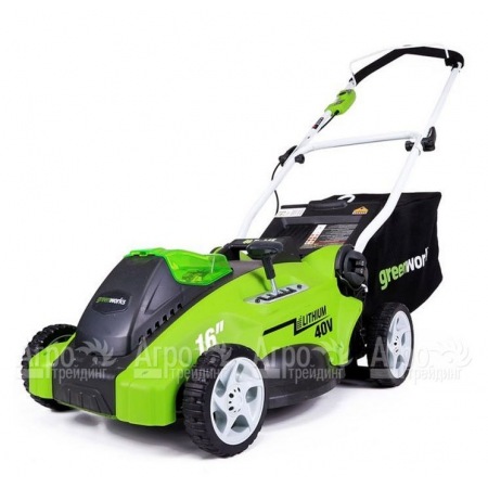 Газонокосилка аккумуляторная GreenWorks G-Max G40LM40 (без аккумулятора и зарядного устройства)  в Самаре